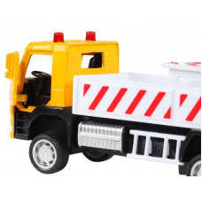 Машина "АВТОПАНОРАМА" VOLVO FM "Дорожные службы", желтый, 1/72, инерция, в/к 17,5*13*6,5 см