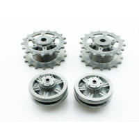 Набор запасных частей для танков Heng Long Jagdpanther, Panther Type G ведущие звездочки, ленивцы