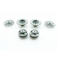 Набор запасных частей для танков Heng Long Jagdpanther, Panther Type G ведущие звездочки, ленивцы