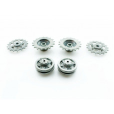 Набор запасных частей для танков Heng Long Jagdpanther, Panther Type G ведущие звездочки, ленивцы