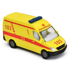 Набор машин Siku 1819RUS Служба спасения 1/55, 3шт, белый/желтый/красный