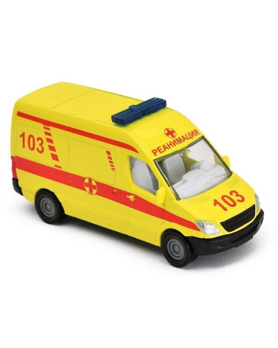 Набор машин Siku 1819RUS Служба спасения 1/55, 3шт, белый/желтый/красный