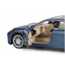 Машина "АВТОПАНОРАМА" Porsche Panamera S, синий, 1/32, свет, звук, инерция, в/к 17,5*13,5*9 см