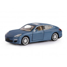 Машина "АВТОПАНОРАМА" Porsche Panamera S, синий, 1/32, свет, звук, инерция, в/к 17,5*13,5*9 см
