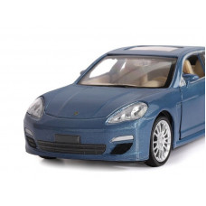 Машина "АВТОПАНОРАМА" Porsche Panamera S, синий, 1/32, свет, звук, инерция, в/к 17,5*13,5*9 см