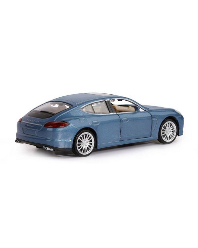Машина "АВТОПАНОРАМА" Porsche Panamera S, синий, 1/32, свет, звук, инерция, в/к 17,5*13,5*9 см