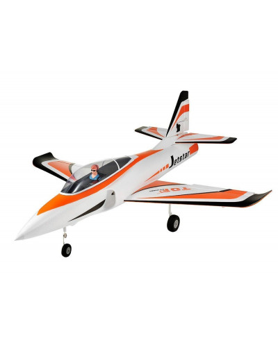Радиоуправляемый самолет Top RC Jet Star Pro оранжевый 800мм импеллер 64мм 2.4G 4-ch LiPo RTF