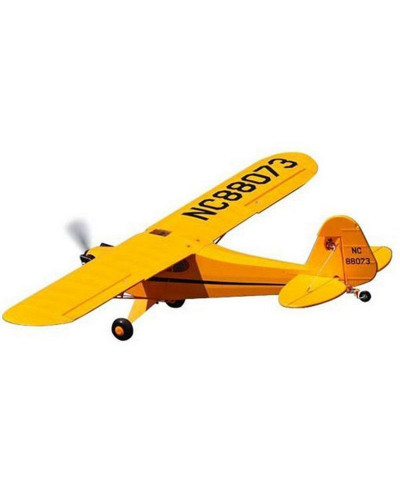 Радиоуправляемый самолет Top RC J3 желтый 1400мм KIT