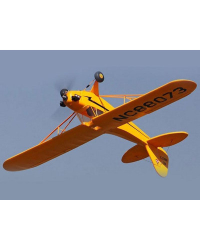 Радиоуправляемый самолет Top RC J3 желтый 1400мм KIT