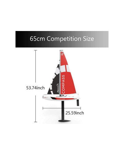 Радиоуправляемая яхта Volantex RC COMPASS 650 2.4G 2ch RTR
