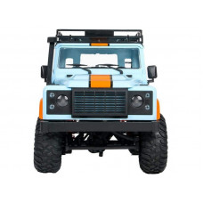 Радиоуправляемая машина MN MODEL английский внедорожник Defender  D90 (голубой) 4WD 2.4G 1/12 RTR