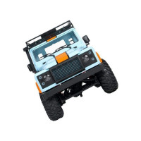 Радиоуправляемая машина MN MODEL английский внедорожник Defender  D90 (голубой) 4WD 2.4G 1/12 RTR