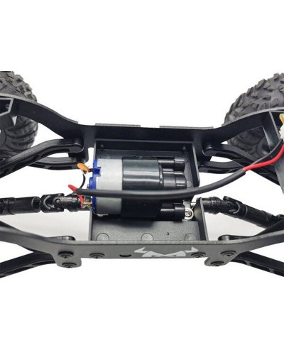 Радиоуправляемая машина MN MODEL английский внедорожник Defender  D90 (голубой) 4WD 2.4G 1/12 RTR