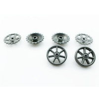 Набор запасных частей для танков Heng Long Punzer IV, PzKpfw.IV ведущие звездочки, ленивцы