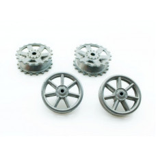 Набор запасных частей для танков Heng Long Punzer IV, PzKpfw.IV ведущие звездочки, ленивцы