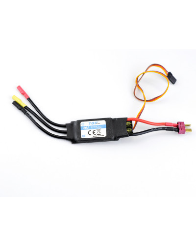 Регулятор скорости бесколлекторный 40A для самолета Top RC Riot