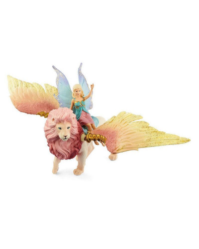 Фигурка Schleich Фея, летящая на крылатом льве