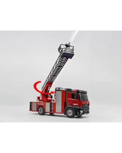 Радиоуправляемая пожарная машина-лестница HUI NA TOYS 2.4G 22CH 1/14 RTR