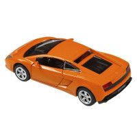 Машина "АВТОПАНОРАМА" Lamborghini Gallardo LP560-4, оранжевый, 1/43, инерция, в/к 17,5*12,5*6,5 см