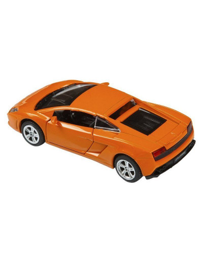Машина "АВТОПАНОРАМА" Lamborghini Gallardo LP560-4, оранжевый, 1/43, инерция, в/к 17,5*12,5*6,5 см