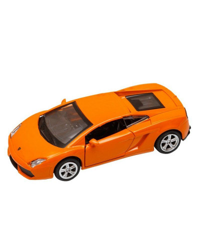 Машина "АВТОПАНОРАМА" Lamborghini Gallardo LP560-4, оранжевый, 1/43, инерция, в/к 17,5*12,5*6,5 см