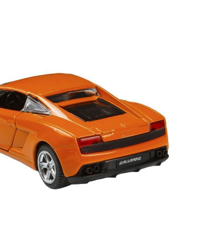 Машина "АВТОПАНОРАМА" Lamborghini Gallardo LP560-4, оранжевый, 1/43, инерция, в/к 17,5*12,5*6,5 см