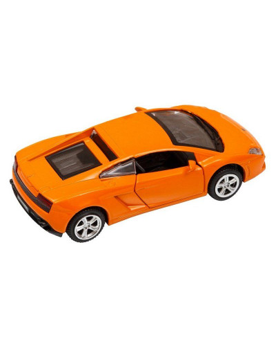Машина "АВТОПАНОРАМА" Lamborghini Gallardo LP560-4, оранжевый, 1/43, инерция, в/к 17,5*12,5*6,5 см