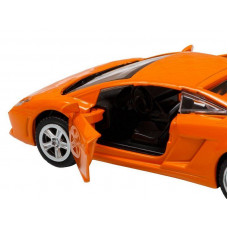 Машина "АВТОПАНОРАМА" Lamborghini Gallardo LP560-4, оранжевый, 1/43, инерция, в/к 17,5*12,5*6,5 см