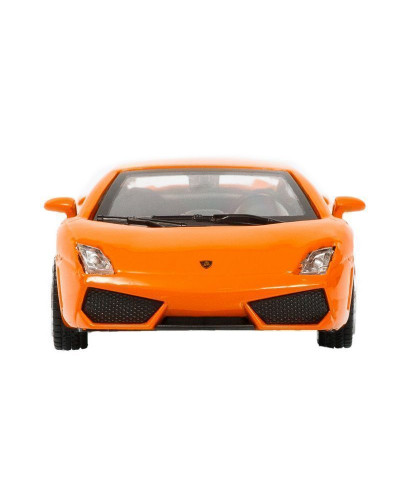 Машина "АВТОПАНОРАМА" Lamborghini Gallardo LP560-4, оранжевый, 1/43, инерция, в/к 17,5*12,5*6,5 см