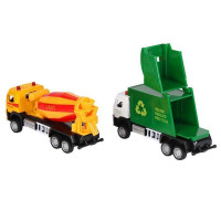 Набор "АВТОПАНОРАМА" "Городские службы 2", 1/72, инерция, в/к 30*13*10 см