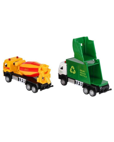 Набор "АВТОПАНОРАМА" "Городские службы 2", 1/72, инерция, в/к 30*13*10 см