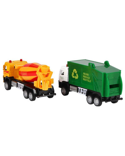 Набор "АВТОПАНОРАМА" "Городские службы 2", 1/72, инерция, в/к 30*13*10 см