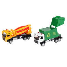 Набор "АВТОПАНОРАМА" "Городские службы 2", 1/72, инерция, в/к 30*13*10 см