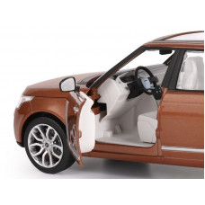 Машина "АВТОПАНОРАМА" Range Rover, оранжевый, 1/26, свет, звук, в/к 24,5*12,5*10,5 см