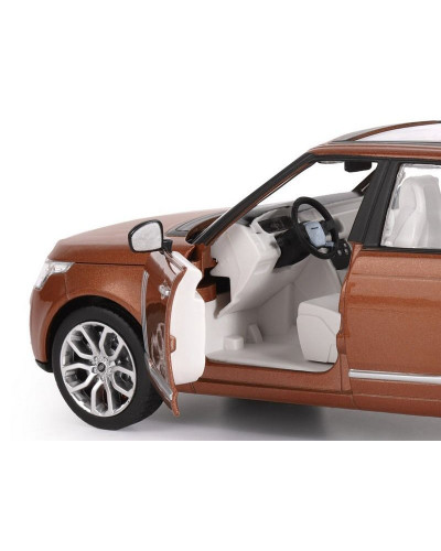 Машина "АВТОПАНОРАМА" Range Rover, оранжевый, 1/26, свет, звук, в/к 24,5*12,5*10,5 см