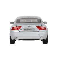 Машина "АВТОПАНОРАМА" Audi A7, серебряный, 1/32, свет, звук, инерция, в/к 17,5*13,5*9 см