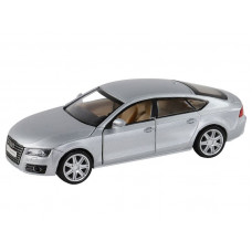 Машина "АВТОПАНОРАМА" Audi A7, серебряный, 1/32, свет, звук, инерция, в/к 17,5*13,5*9 см