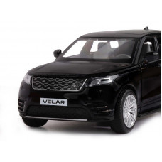 Машина "АВТОПАНОРАМА" Range Rover Velar, черный, 1/32, свет, звук, инерция, в/к 17,5*12,5*6,5