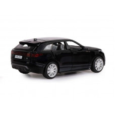 Машина "АВТОПАНОРАМА" Range Rover Velar, черный, 1/32, свет, звук, инерция, в/к 17,5*12,5*6,5