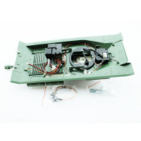 Верхняя часть корпуса с металлической башней на 360° для танка ИС-2 с ИК-пушкой, неокрашена