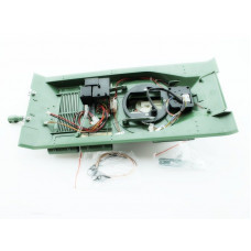 Верхняя часть корпуса с металлической башней на 360° для танка ИС-2 с ИК-пушкой, неокрашена