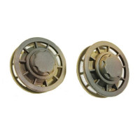 Ведущая звездочка 2 шт и ленивец 2 штуки для танка Tiger (металл) поздняя версия - окрашенная