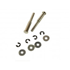 Ведущая звездочка 2 шт и ленивец 2 штуки для танка Tiger (металл) поздняя версия - окрашенная