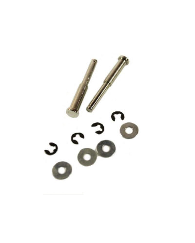 Ведущая звездочка 2 шт и ленивец 2 штуки для танка Tiger (металл) поздняя версия - окрашенная