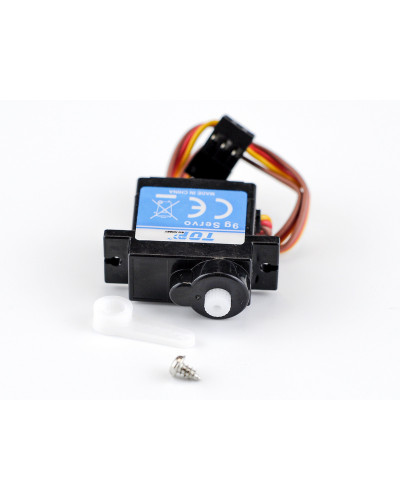 Сервомашинка 9g для самолета Top RC 400 Class Cessna 182 (руль, руль высоты), провод 200мм