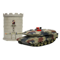 Р/У танковый бой 2 в 1, 40МГц (танк,башня мишень, з/у, акк)
