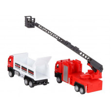 Набор "АВТОПАНОРАМА" "Пожарная служба", 1/72, инерция, в/к 30*13*10 см