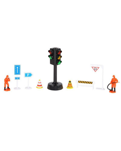 Набор "АВТОПАНОРАМА" "Пожарная служба", 1/72, инерция, в/к 30*13*10 см