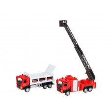 Набор "АВТОПАНОРАМА" "Пожарная служба", 1/72, инерция, в/к 30*13*10 см