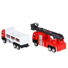 Набор "АВТОПАНОРАМА" "Пожарная служба", 1/72, инерция, в/к 30*13*10 см